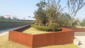 连江耐候钢挡土墙